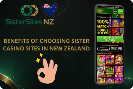 Benefits of Choosing Sister Casino Sites in New Zealand