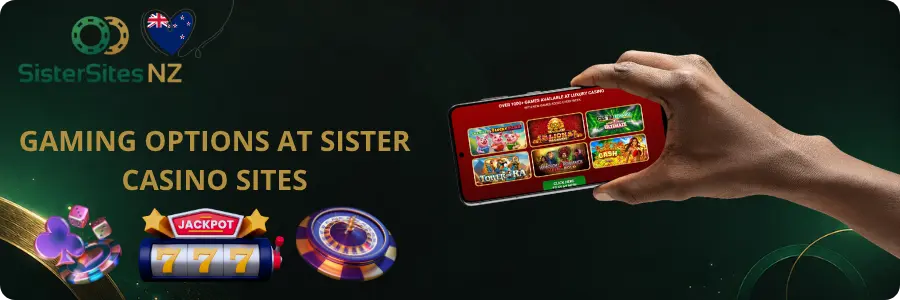 Games You Can Play at Sister Sites Casino