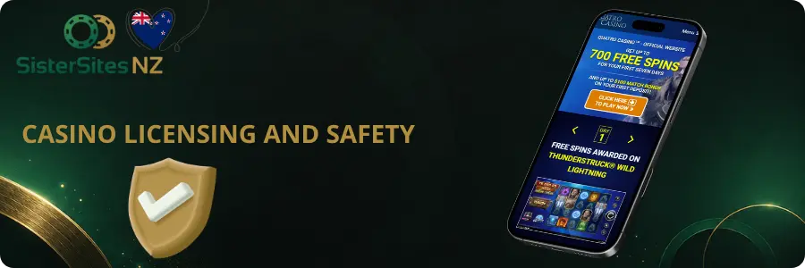 Licensing and Security Sister Sites Casino