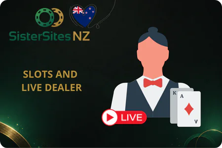 Mega Casino slot and live dealer game selection