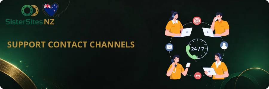 Mega Casino customer support contact channels