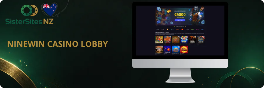 CryptoLeo cryptocurrency casino homepage
