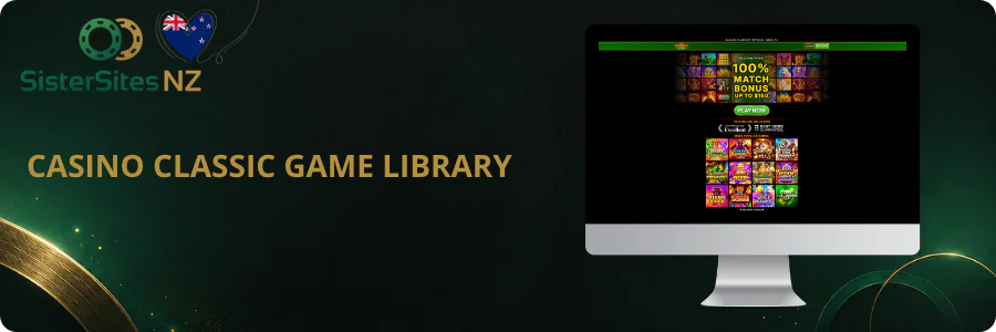 Casino Classic Microgaming game library